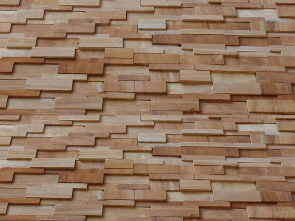 Light Yellow Natural Stone Exterior Elevation Tiles